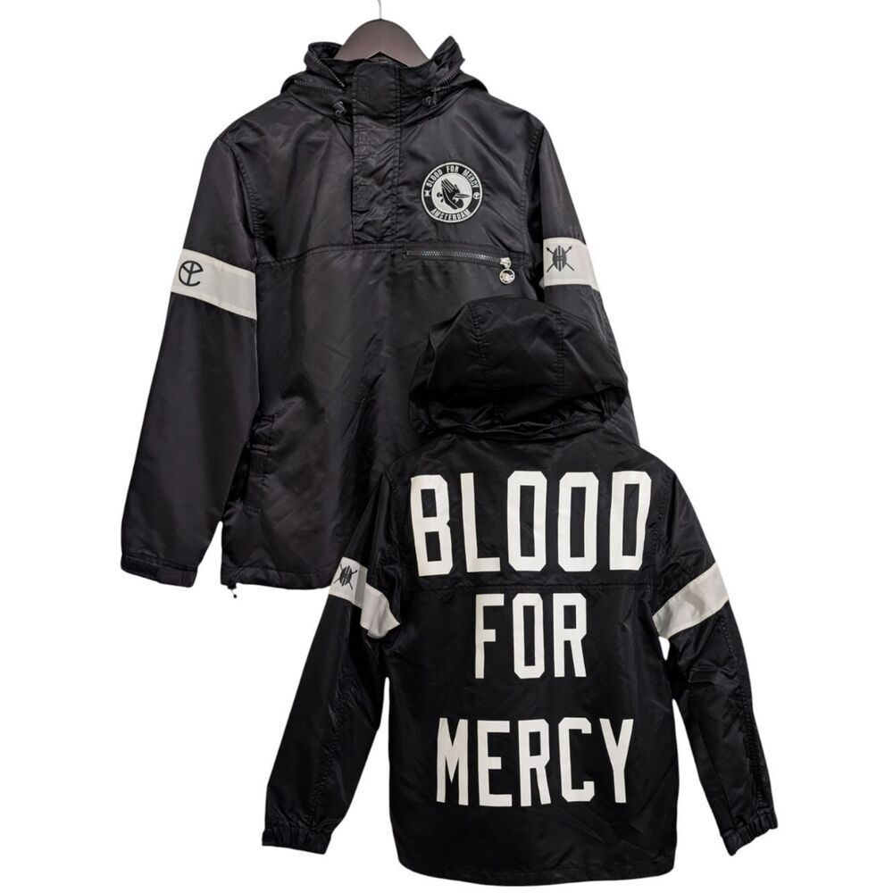 Daily Paper x Yellow Claw Blood For Mercy Amsterdam Anorak Windbreaker Jacket S